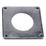 Muurplaat Pp 100 Zwart