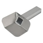 Hoek Kiezelbak Links 45Gr. 60X80 L=200