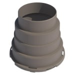 Air Excellent Adapter 125/180 Luchtverdeelkast 200/800