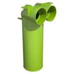 Air Excellent Ae48C Ventieladapter 90° 125 Met 1 Afdekkap