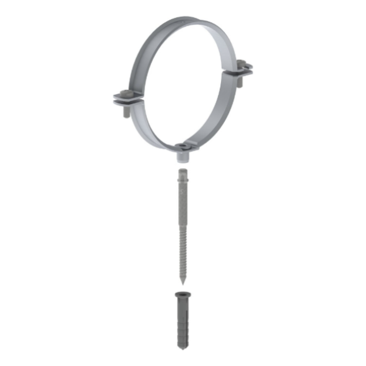 Muurbeugel AL 150 Wit - Afbeelding 1