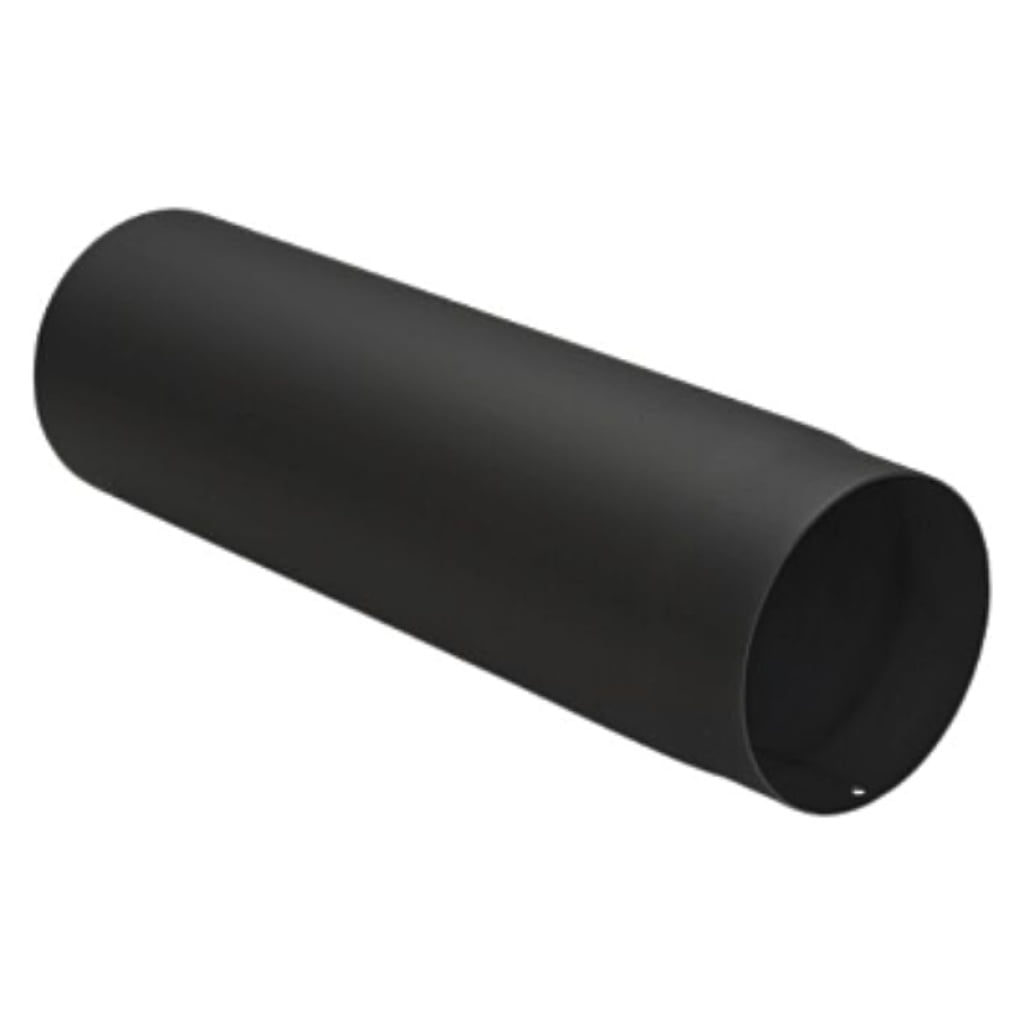 Kachelpijp zwart pijp 500mm