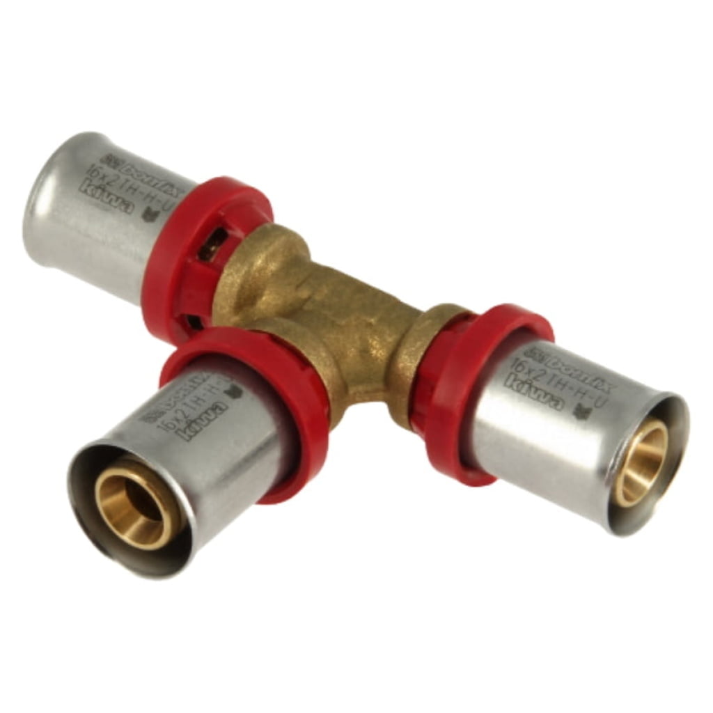 BONFIX Alu-pers T-stuk 16 x 16 x 16 mm