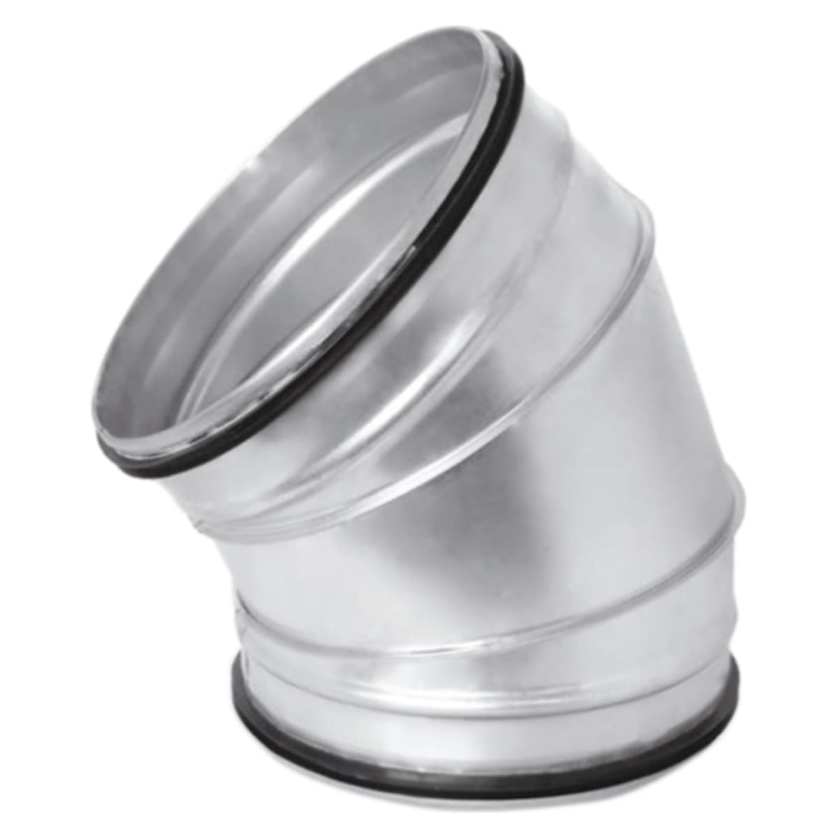 Ronde Spiro-SAFE bocht 45° Ø 450mm - Afbeelding 1