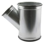 Spiro-SAFE t-stuk Ø 250mm – 100mm (45°) - Afbeelding 2
