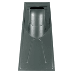 Dakdoorvoerpan 214 Universeel rieten daken 25-45° UR zwart