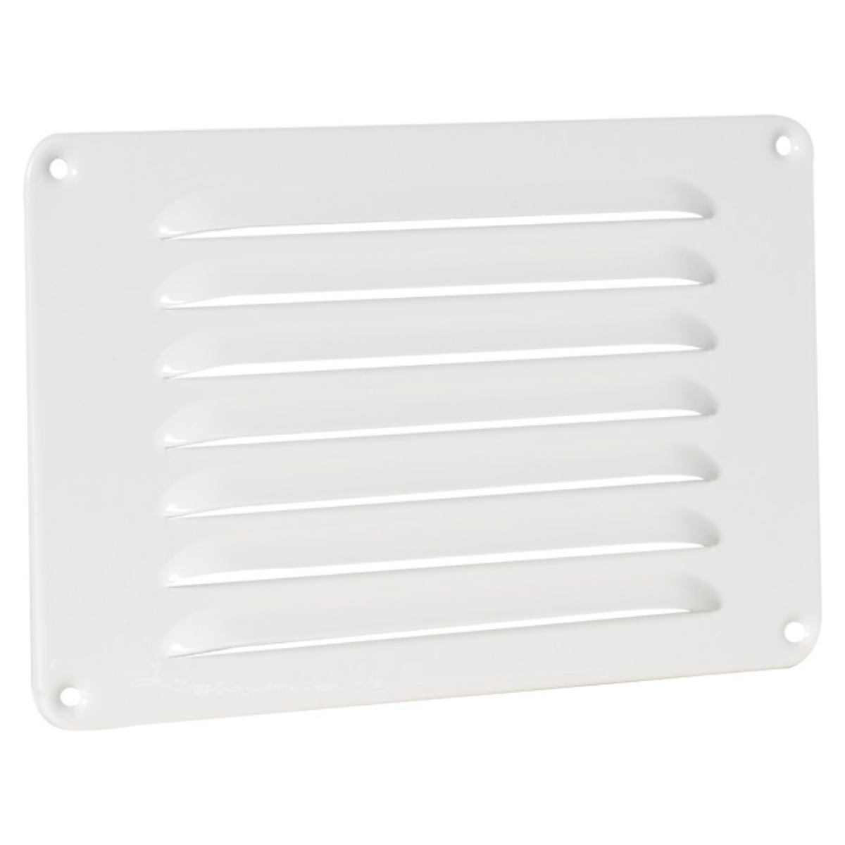 ALUMINIUM SCHOEPENROOSTER 220 X 150 MM WIT - Afbeelding 1
