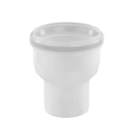 Verloop PP 60-80 spie-mof transparant
