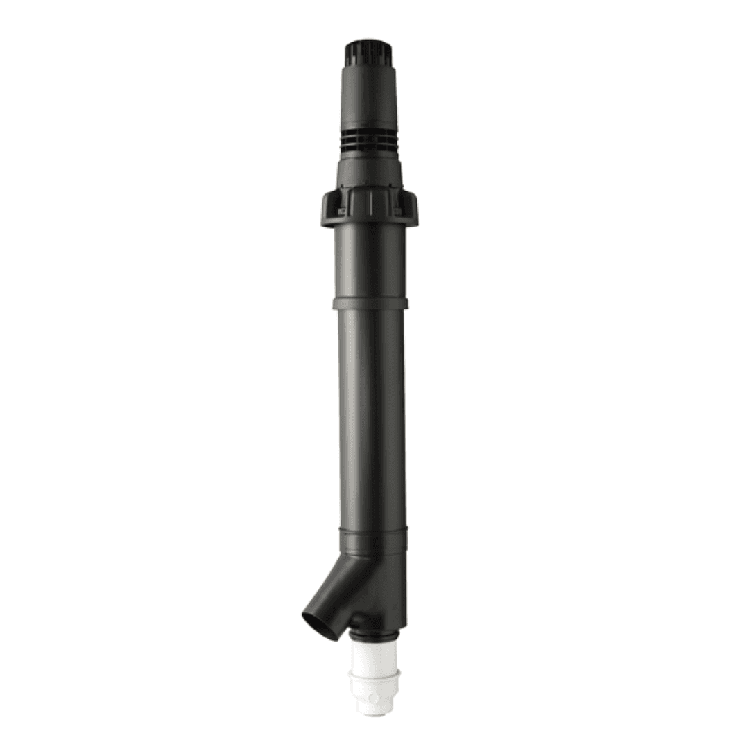 Rolux 5G Combi Dakdoorvoer HR Conc PPKS 60100-Vent125 2100mm zwart Artikelnummer 0187494 Rolux 5G Combi DDV HR Conc PP/KS 60/100-Vent125 2100mm zwart - Afbeelding 1