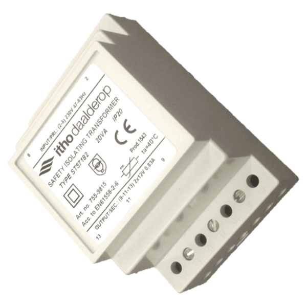 Trafo 24VAC 20VA, voor BaseFlow Hoogbouw