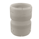 Rolux Flex Koppelstuk Flex/Flex-60 PP 60 transparant