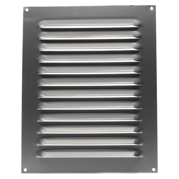 ALU schoepenrooster vlak model 200x250mm