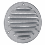 Stalen schoepenrooster Ø125mm
