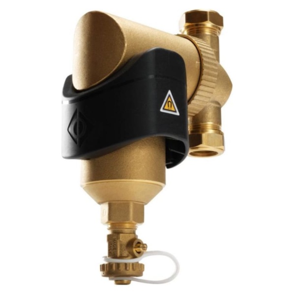 Vuilafscheider Spirotrap MB3 horvert. magnetisch 22mm knel Spirotech