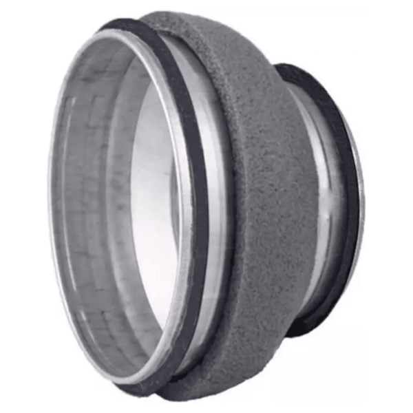 Thermoduct geïsoleerd verloopstuk diameter 180 mm - 125 mm