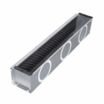 Lancio akoestische diffusor aansluitdoos, 3 sleuven 625mm Ø160mm