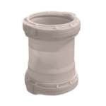 Rolux Flex Koppelstuk Flex/Flex-110 PP 110 transparant