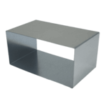 Koppelstuk 220x80 mm tbv instortkanaal