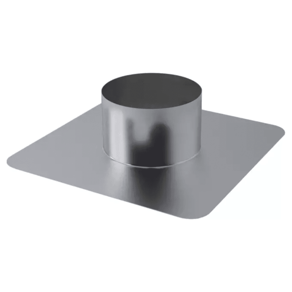 Thermoduct aluminium plakplaat voor dakdoorvoer diameter 400 mm (alumi