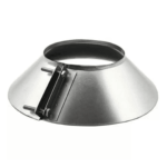 Spiro Stormkraag Ø 150 mm (Sendzimir verzinkt)