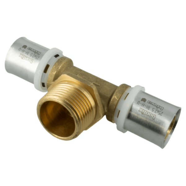 BONFIX Alu-pers T-stuk 25 x 3/4