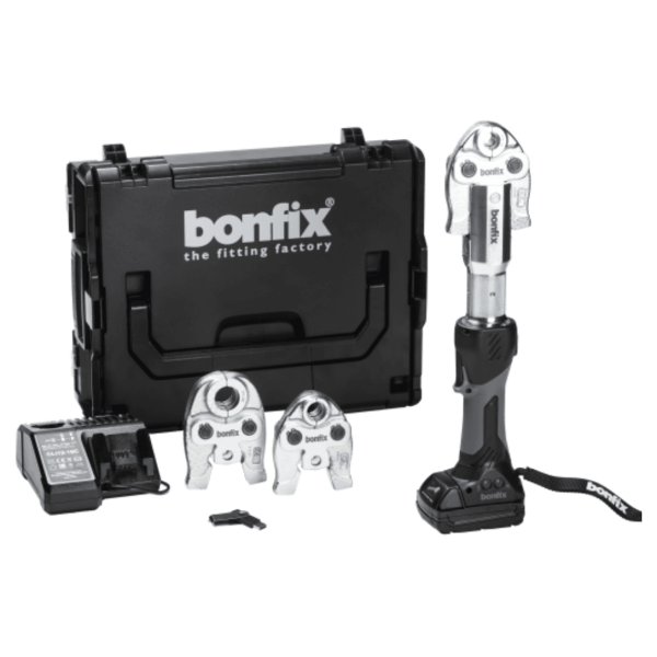 BONFIX Accu-persmachine 19 kN TH-profiel set 16-20-26 mm