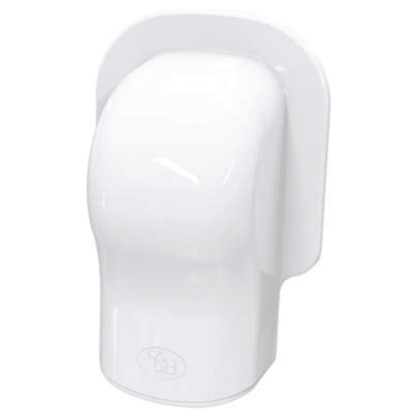 Optima leidinggoot muur afdekkap TM35 wit