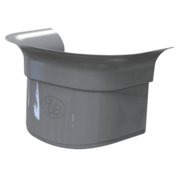 Optima leidinggoot manchet tbv wandunit MCS75 antraciet