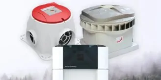 ComfoFan Silent de stille mechanische ventilatiebox.