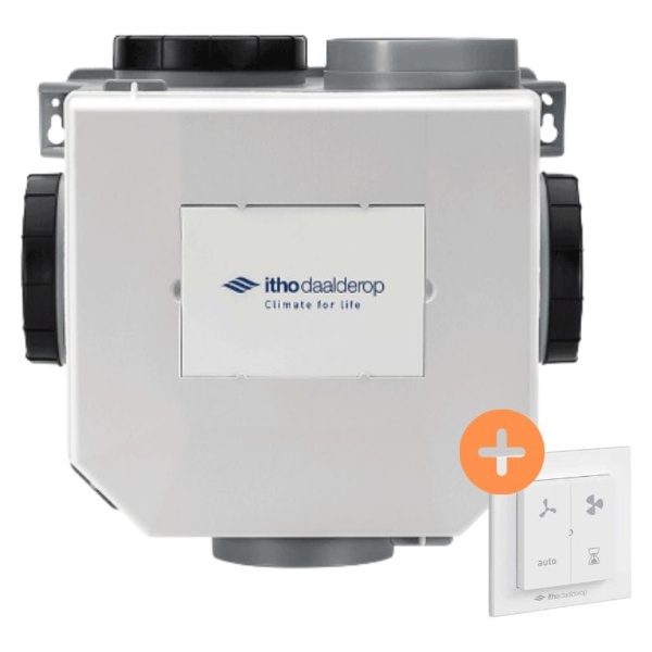Itho CVE-S ECO SP mechanische ventilatie vochtsensor perilex stekker