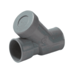 PVC Terugslagklep met reinigings/ ontstoppingsmogelijkheid 50mm grijs