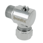 BONFIX Kogelstopkraan haaks knel 3/8 x 15 (schroevendraaier)
