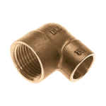 BONFIX Soldeer messing kniekoppeling 3/8