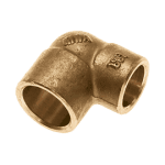 BONFIX Soldeer messing verloopknie 28 x 22 mm