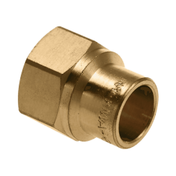 BONFIX Soldeer messing schroefbus lang 3/8