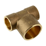 BONFIX Soldeer messing T-stuk 15 x 22 x 15 mm