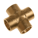 BONFIX Soldeer messing gelijk kruis 15 mm