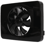 IQ zwart / WC- en badkamerventilator