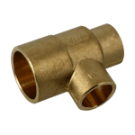 BONFIX Soldeer messing T-stuk 15 x 12 x 12 mm