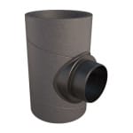 Aerfoam geïsoleerd T-stuk 90° EPE 180-125 KS grijs