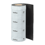 Ubiflex Finio Loodvervanger 400mm x 5m zwart